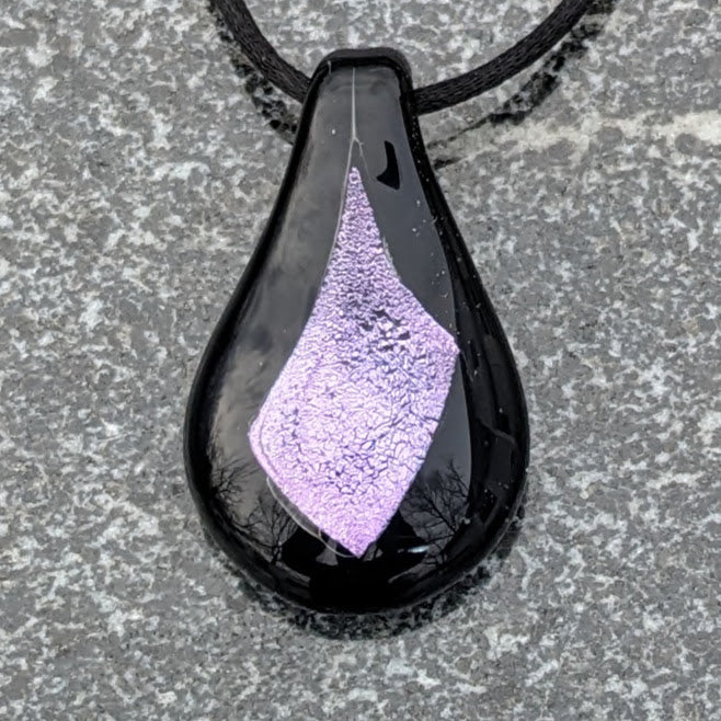 29mm Dichroic Glass Pez Pendant