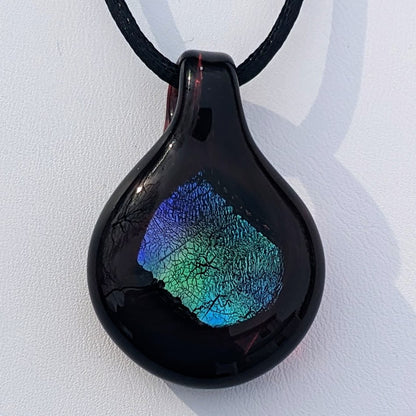 28.5 mm Dichroic Glass Pez Pendant